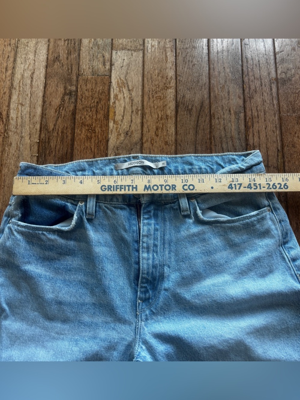 Womens Hudson Mid Rise Flare Jeans-30 - Picture 5 of 8